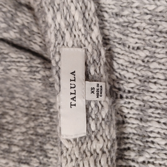 Talula "Azurelee" Cotton/Cashmere Blend Relaxed Fit Sweater- Sz. XS - Picture 15 of 16